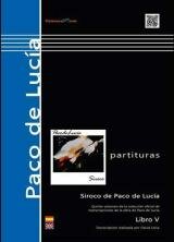 Siroco de Paco de Lucia. Partituras 35.580€ 50489L-SIROCO